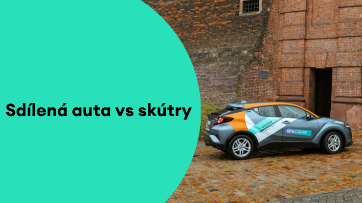 Sdílená auta vs skútry